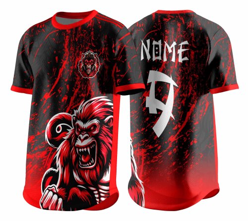 Arte Vetor Camisa InterClasse Gorila 306