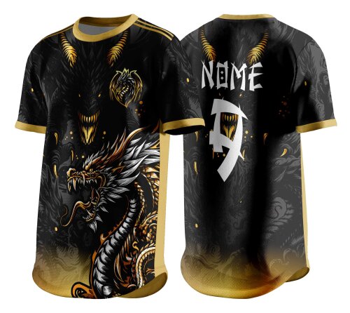Arte Vetor Camisa InterClasse Dragão 313
