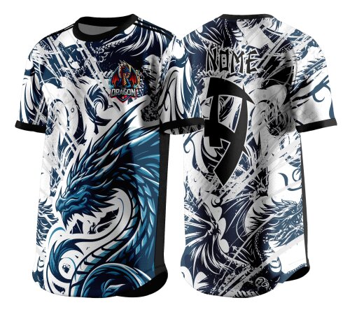 Arte Vetor Camisa InterClasse Dragão 316 - Cópia