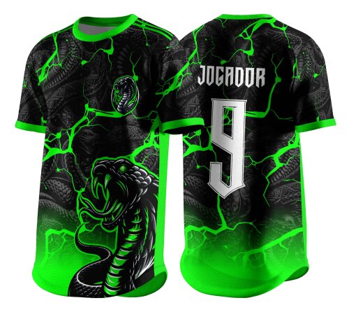 Arte Vetor Camisa InterClasse Serpente 327