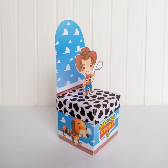 Caixa Cubo com Painel - Toy Story