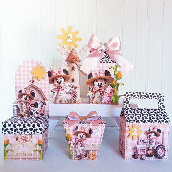 Kit Festa 20 Itens - Fazendinha da Minnie