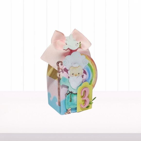 Personalizados Arca de Nóe Menina - 30 Itens