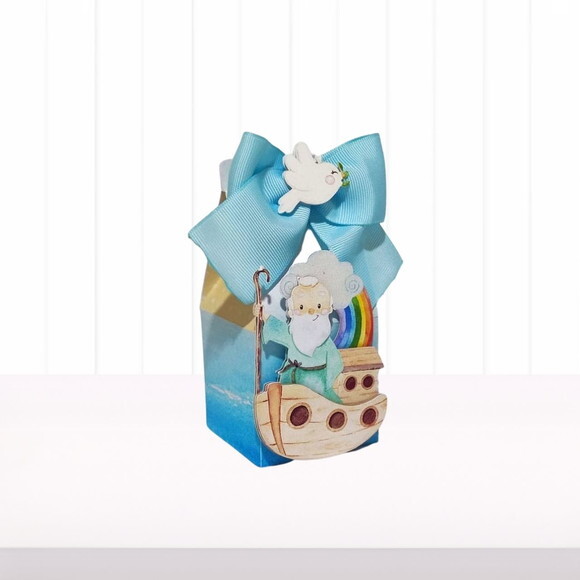 Personalizados Arca de Noé Menino - 50 Itens