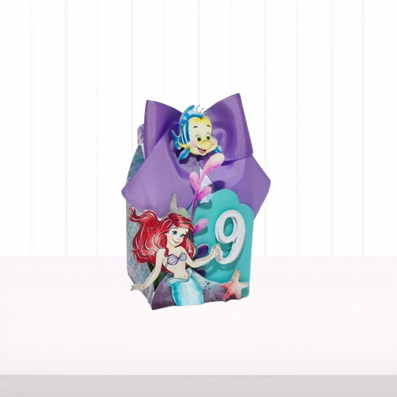 Personalizados Ariel Pequena Sereia - 20 Itens