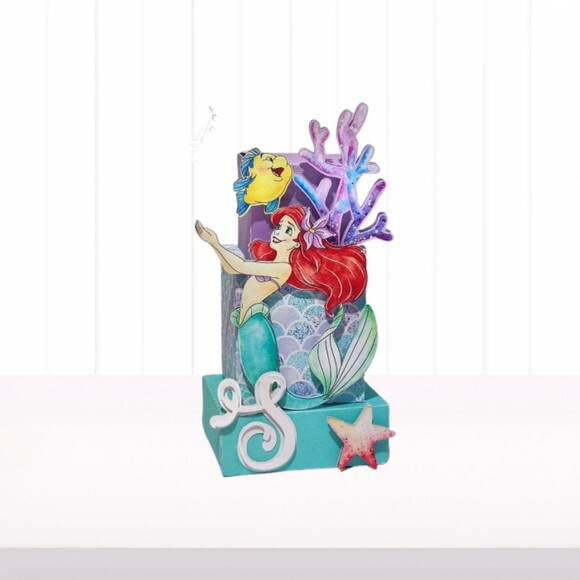 Personalizados Ariel Pequena Sereia - 50 Itens