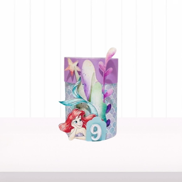 Personalizados Ariel Pequena Sereia - 40 Itens