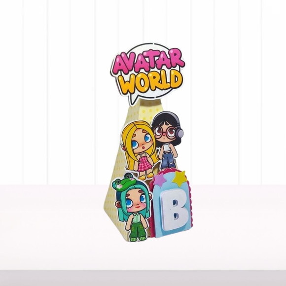 Personalizados Avatar World - 50 Itens