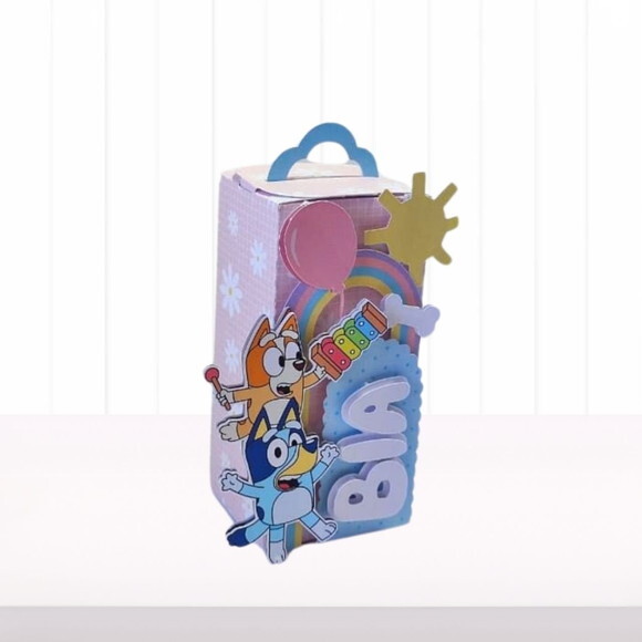Personalizados Bluey e Bingo - 50 Itens