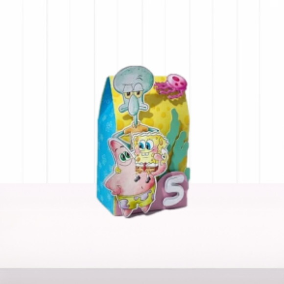 Personalizados Bob Esponja - 30 Itens