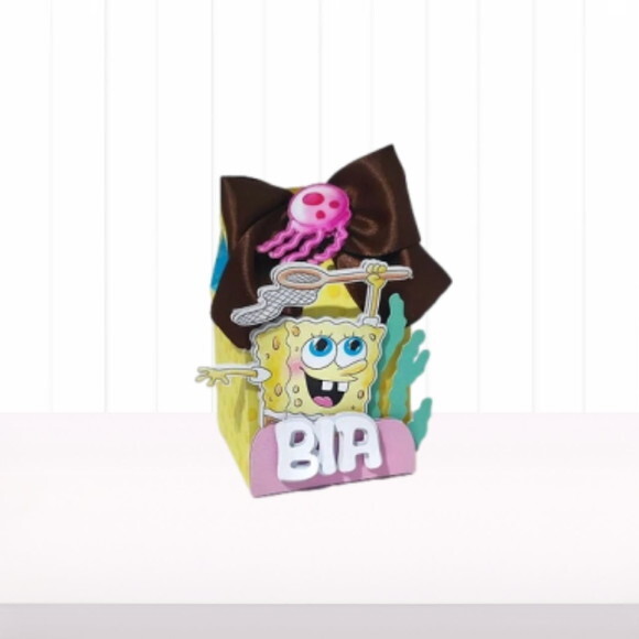 Personalizados Bob Esponja - 40 Itens