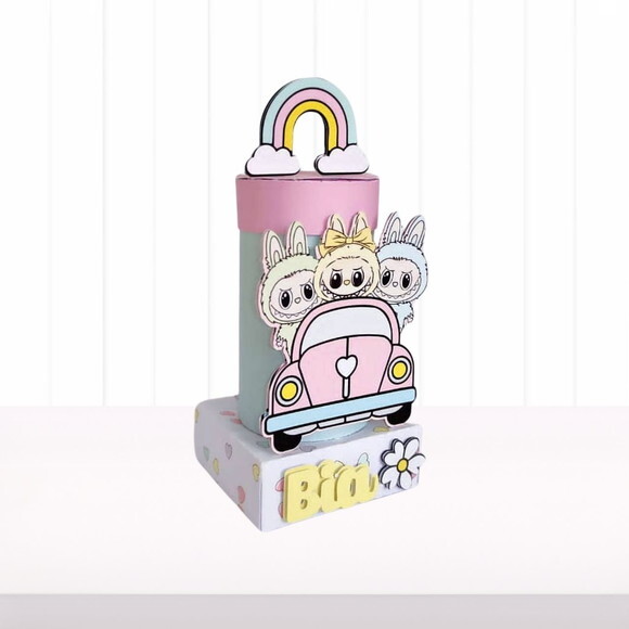 Personalizados Labubu - 20 Itens