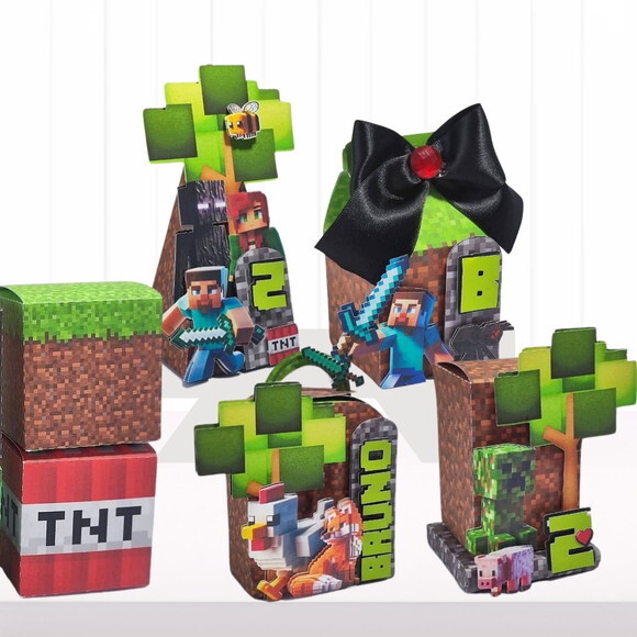 Personalizados Minecraft - 30 Itens