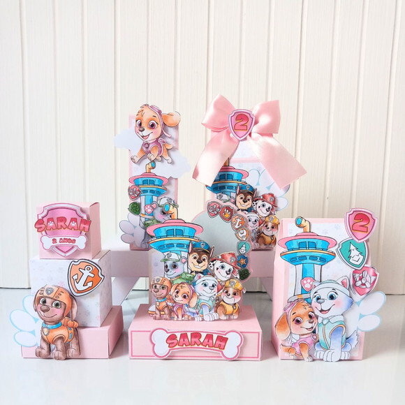 Personalizados Patrulha Canina - 20 Itens