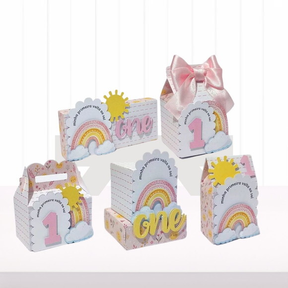 Personalizados Primeira Volta ao Sol - 20 Itens