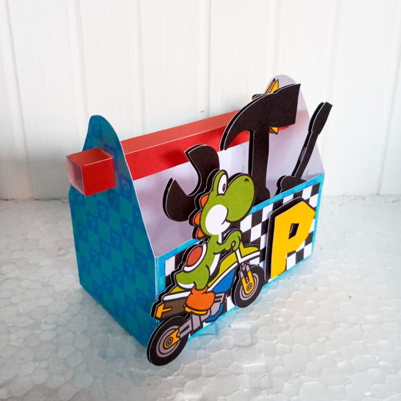 Personalizados Super Mario Kart - 20 Itens