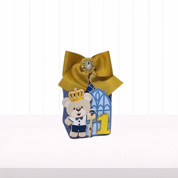 Personalizados Ursinho Realeza - 20 Itens