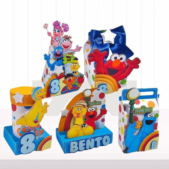 Personalizados Vila Sésamo - 40 Itens
