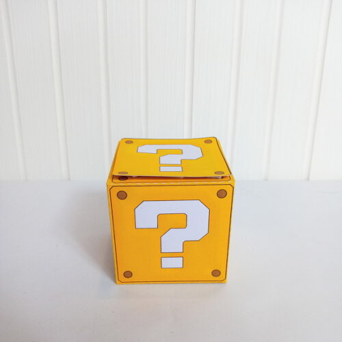 Caixa Cubo - Mario Bross