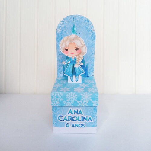 Caixa Cubo com Painel - Frozen