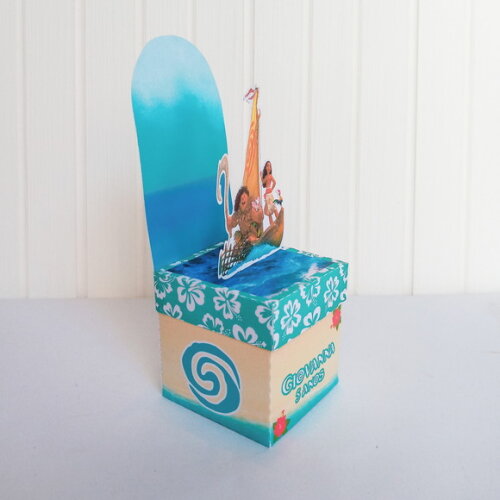 Caixa Cubo com Painel - Moana