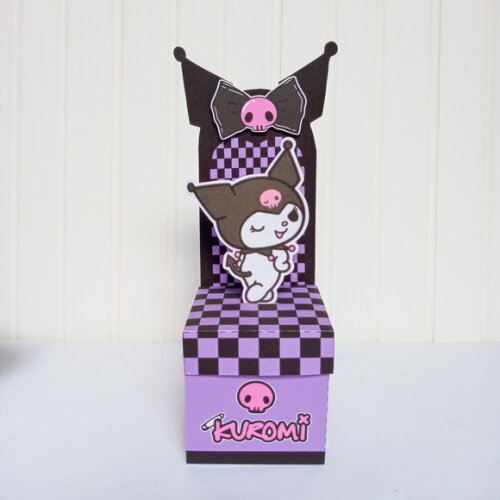 Caixa Cubo com Painel Kuromi