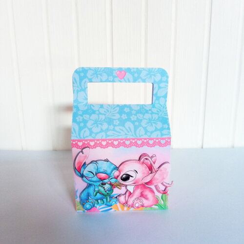 Caixa Mala - Stitch e Angel