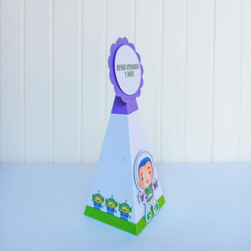 Caixa Pirâmide - Buzz Lightyear Toy Story