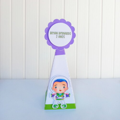 Caixa Pirâmide - Buzz Lightyear Toy Story