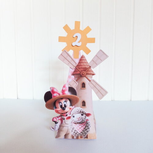 Caixa Pirâmide - Fazendinha da Minnie