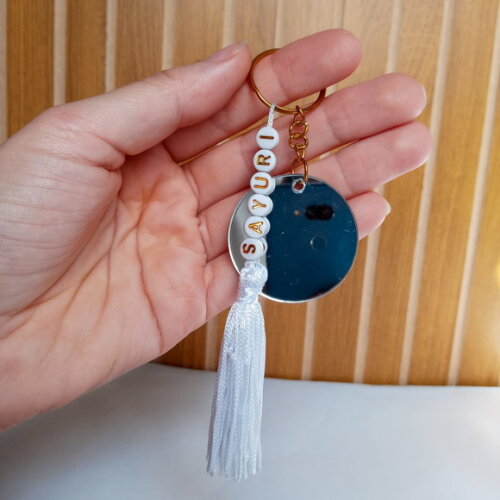Chaveiro Personalizado com Nome e Foto + Caixa Presenteável