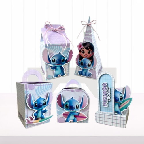Kit Festa 20 Itens - Stitch