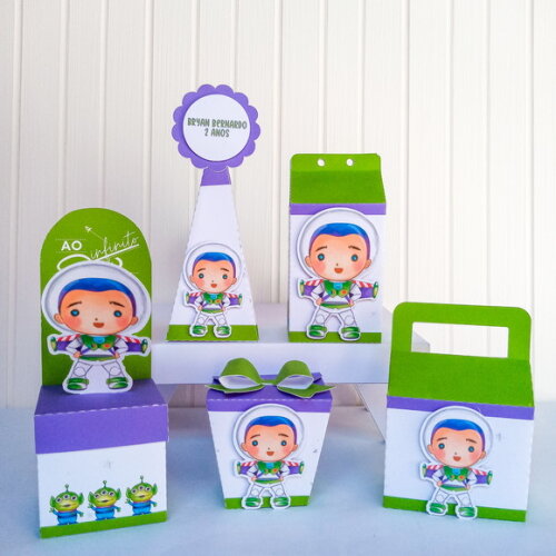 Kit Festa 20 Itens Buzz Lightyear Toy Story