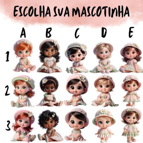 Kit Festa 40 Itens Jardim das Margaridas