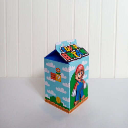Kit Festa 50 Itens Mario Bross