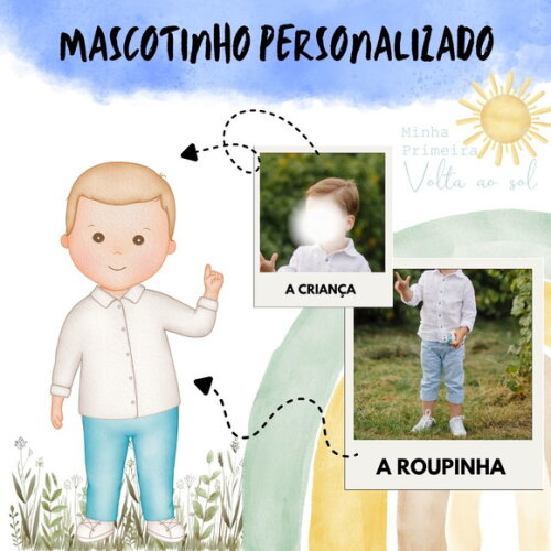 Mascotinhos Personalizados - Combine com o Tema da Sua Festa
