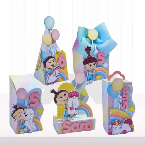 Personalizados Agnes Meu Malvado Favorito - 40 Itens
