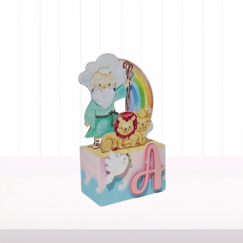 Personalizados Arca de Noé Menina - 40 Itens
