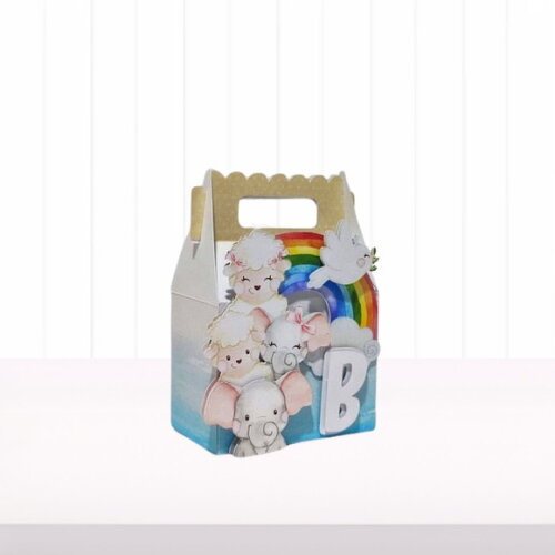 Personalizados Arca de Noé Menino - 20 Itens