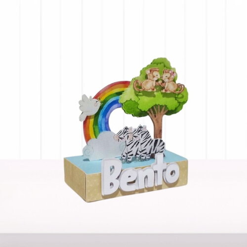 Personalizados Arca de Noé Menino - 40 Itens