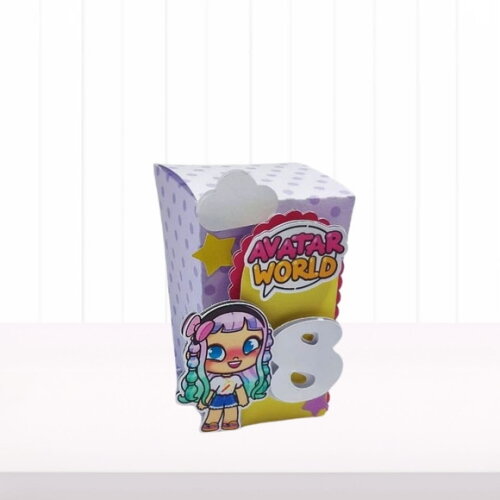 Personalizados Avatar World - 50 Itens