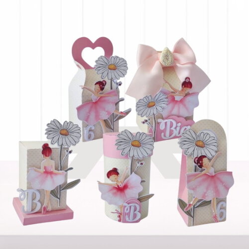 Personalizados Bailarina - 20 Itens