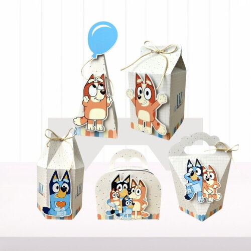 Personalizados Bluey e Bingo - 20 Itens