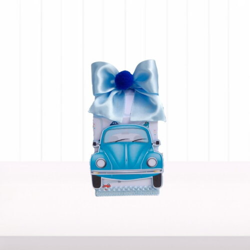Personalizados Fusca Azul - 30 Itens