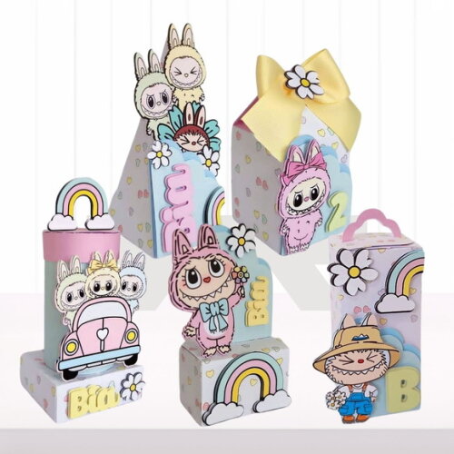 Personalizados Labubu - 20 Itens