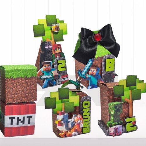 Personalizados Minecraft - 40 Itens