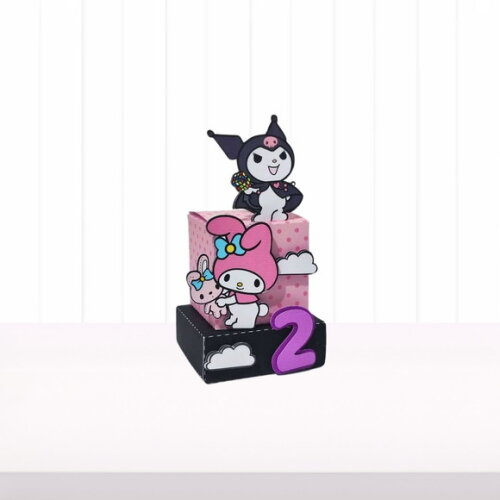 Personalizados My Melody e Kuromi - 50 Itens