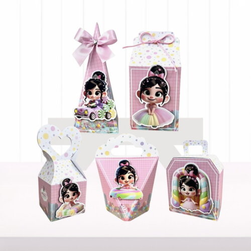 Personalizados Vanellope - 20 Itens