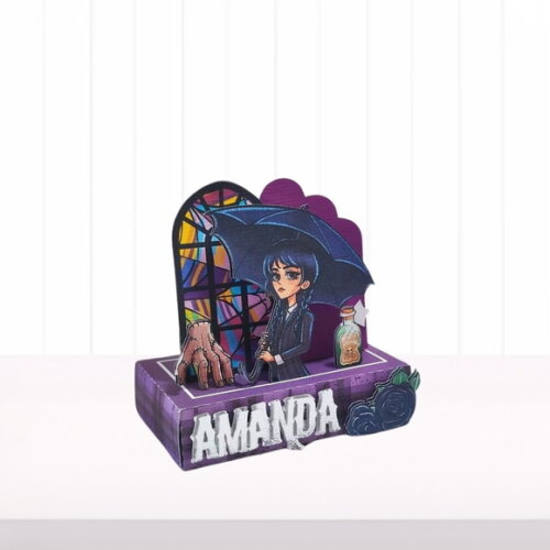 Personalizados Wandinha - 20 Itens