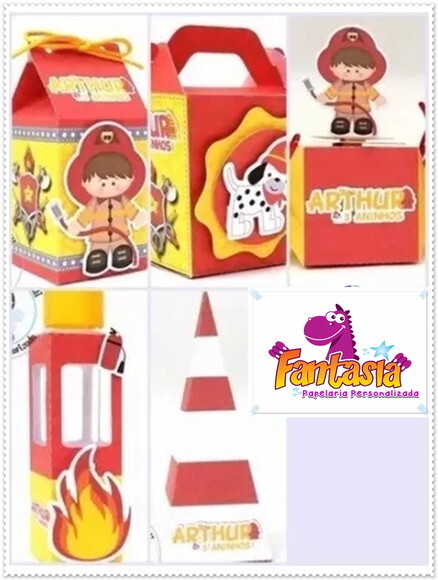 ARQUIVO CORTE KIT SILHOUETTE BOMBEIROS LUXO